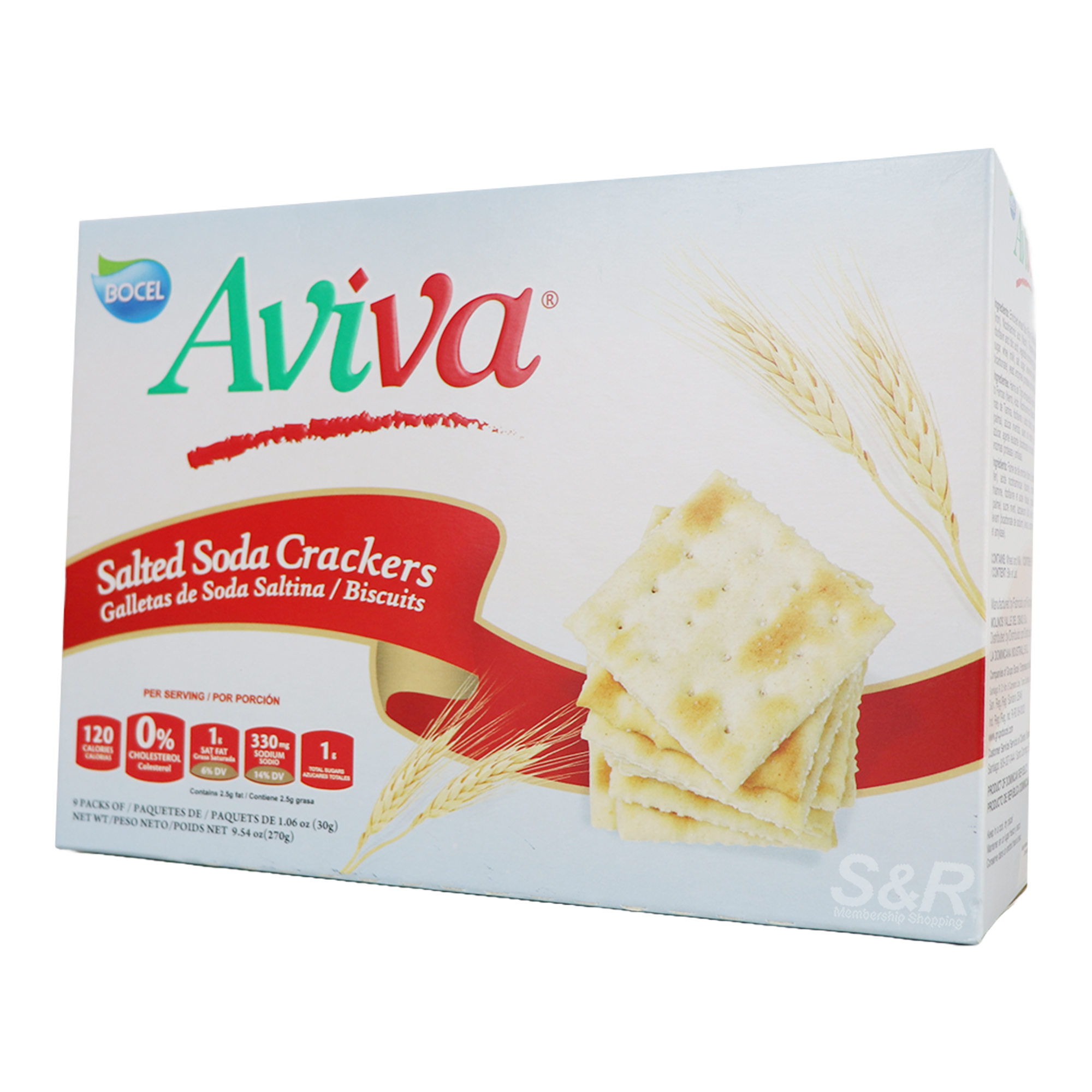 Aviva Salted Soda Crackers 9 packs Aviva Salted Soda Crackers 9 packs